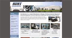 Desktop Screenshot of kentmachine.com